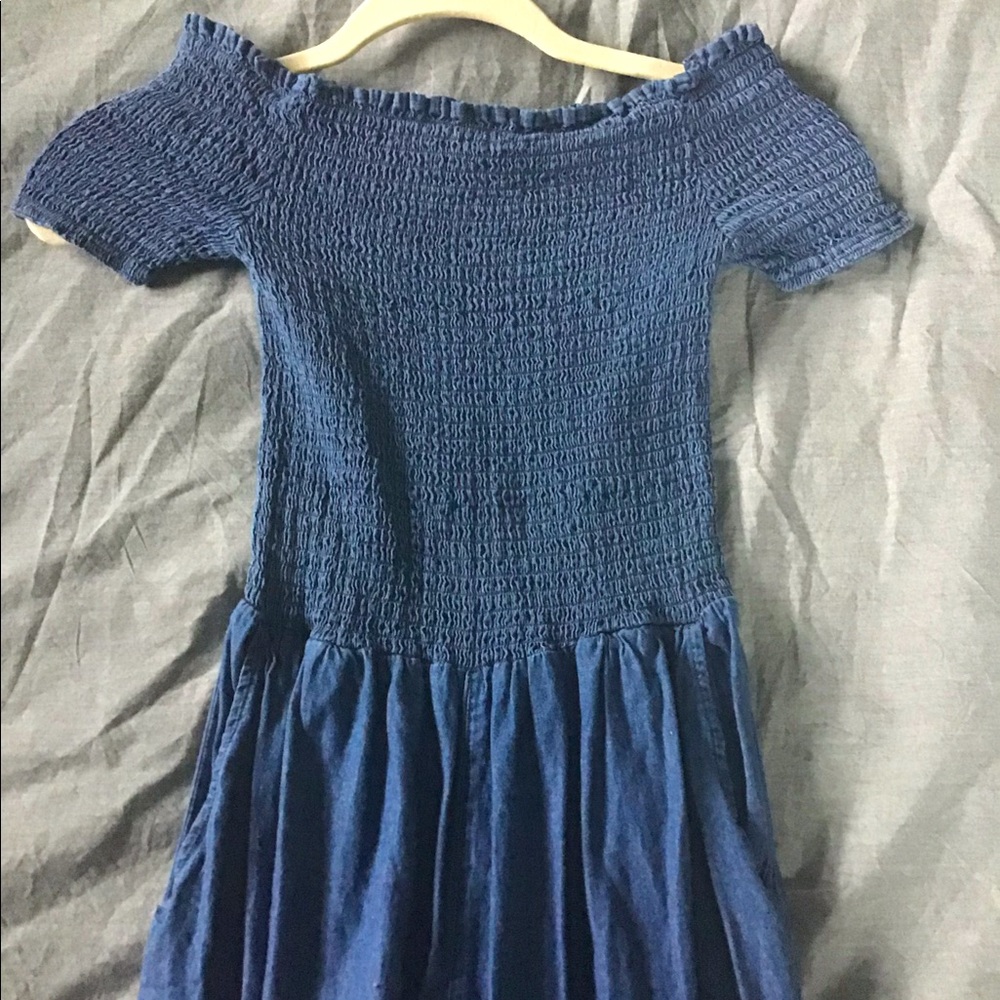 Jean romper size small